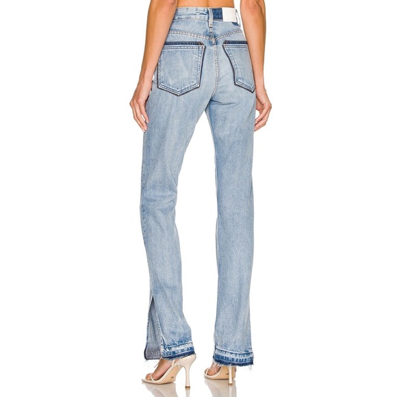 NWT-REVOLVE EB Denim Unraveled Two Jean - Picture 4 of 7